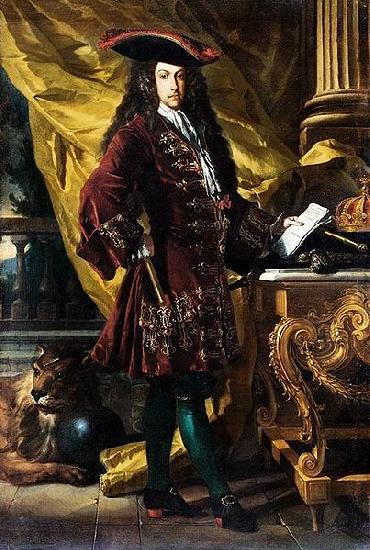 Francesco Solimena Portrait of Charles VI oil painting image